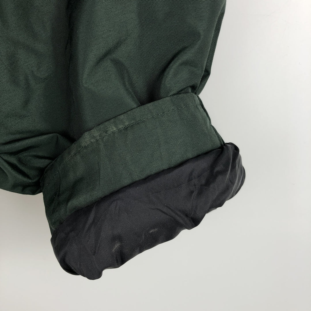2000'S Columbia padded puffer jacket, men's size S Nylon Green type dark green Vintage Second Hand