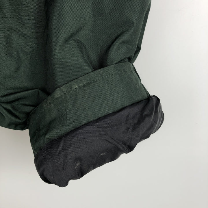2000'S Columbia padded puffer jacket, men's size S Nylon Green type dark green Vintage Second Hand