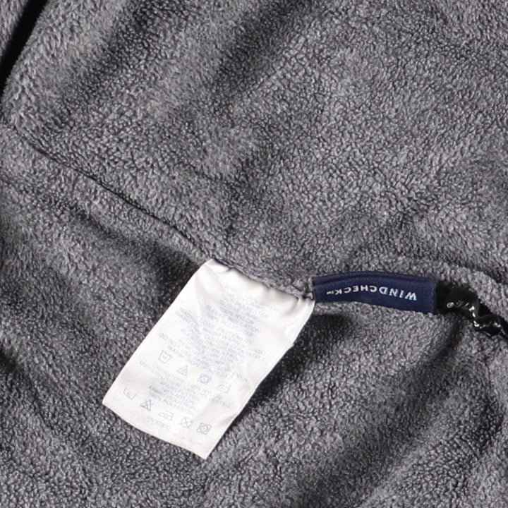 2000'S Lands' End padded puffer jacket, men's size L Nylon black type Vintage Second Hand