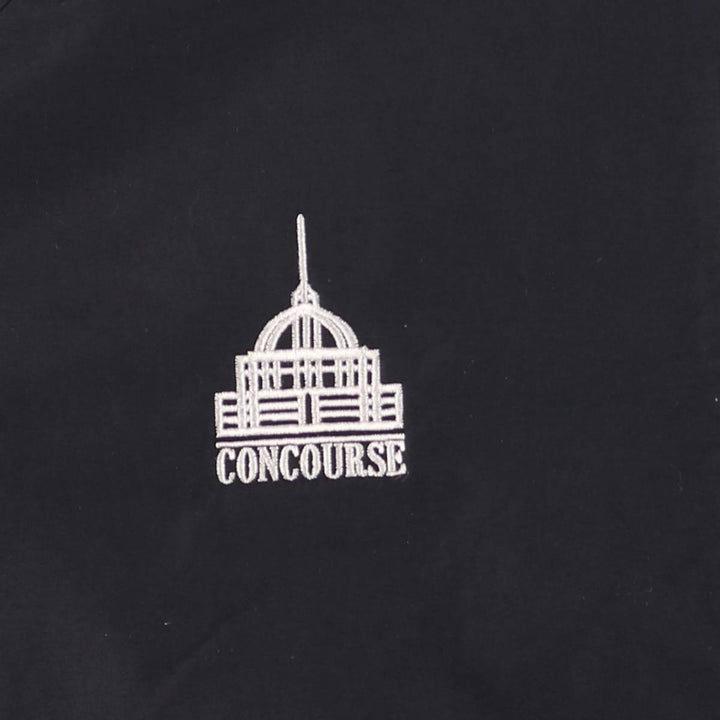 2000'S Lands' End padded puffer jacket, men's size L Nylon black type Vintage Second Hand