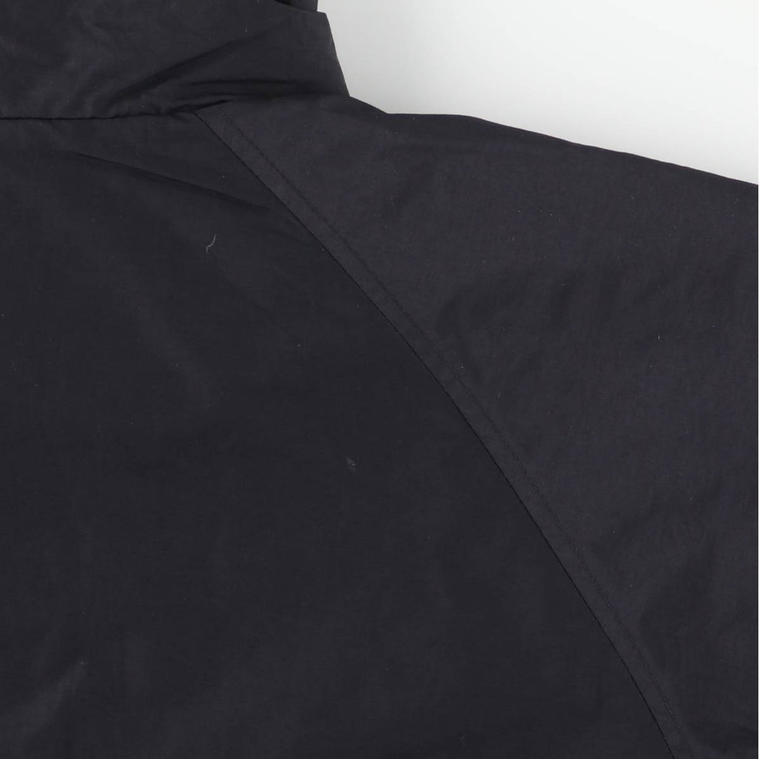 2000'S Lands' End padded puffer jacket, men's size L Nylon black type Vintage Second Hand