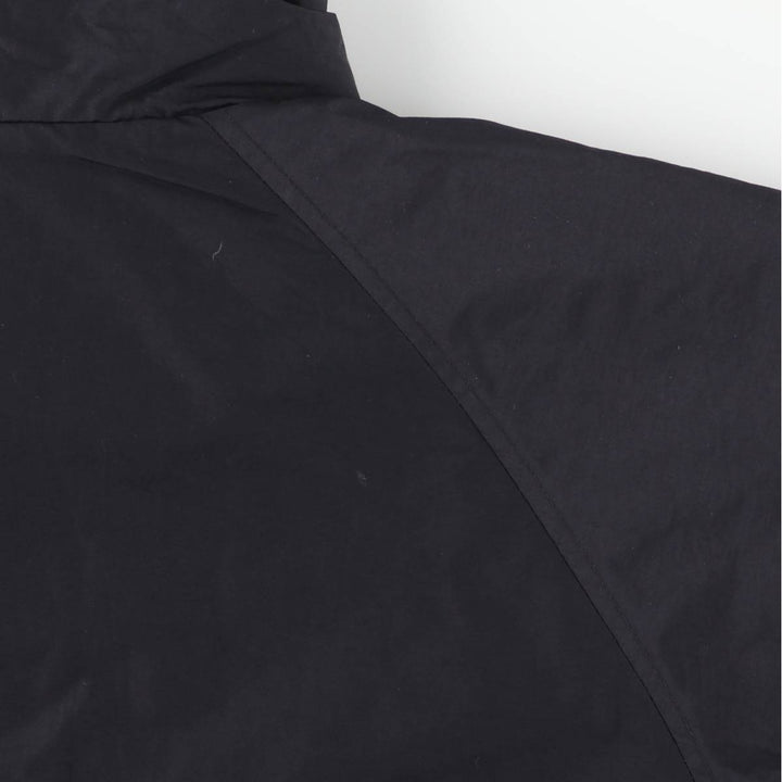 2000'S Lands' End padded puffer jacket, men's size L Nylon black type Vintage Second Hand
