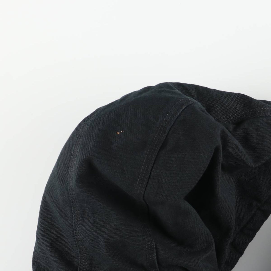 2000'S Carhartt Active Jacket, Padded Duck Full Zip Hoodie, Men's Size XL cotton black type Vintage Second Hand
