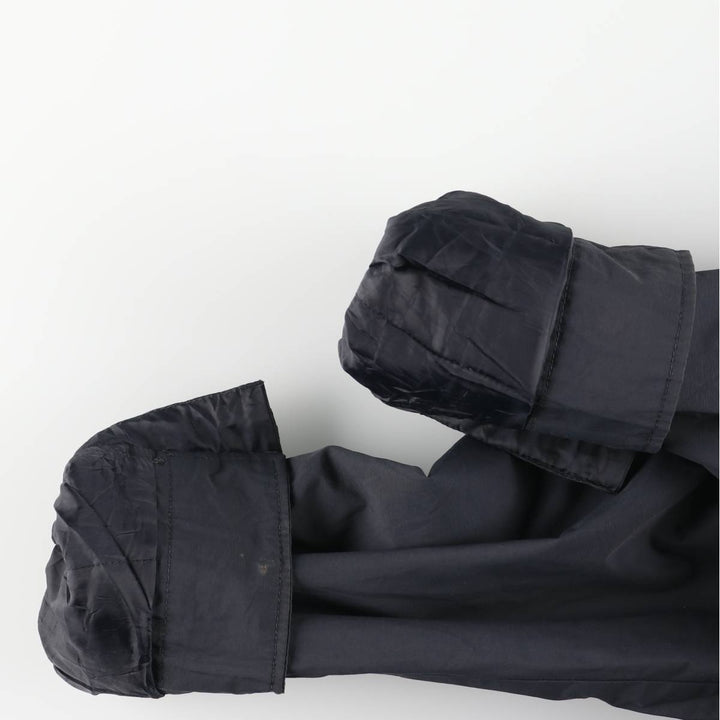 Levi's padded hoodie/puffer jacket, size M cotton navy blue type Vintage Second Hand