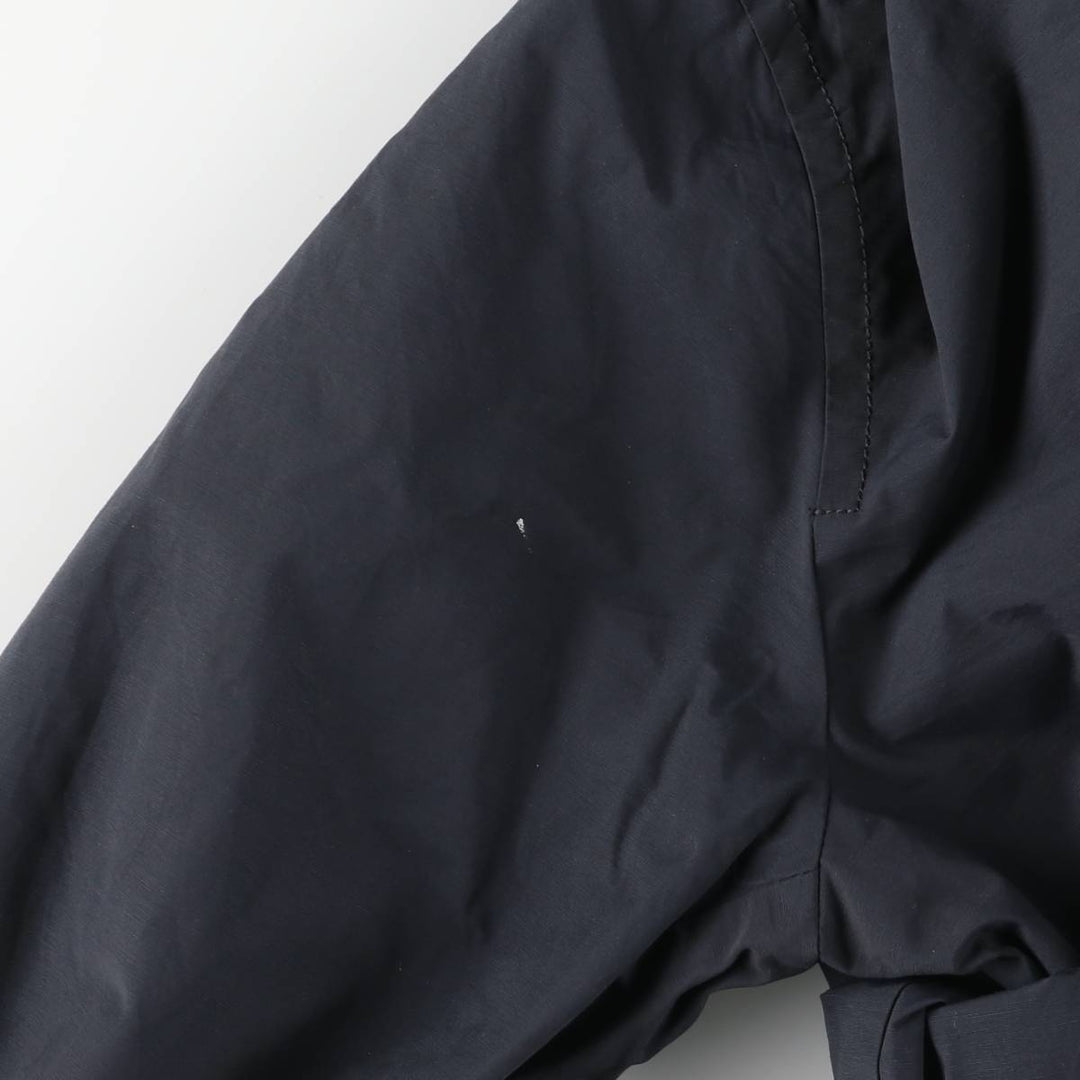 Levi's padded hoodie/puffer jacket, size M cotton navy blue type Vintage Second Hand