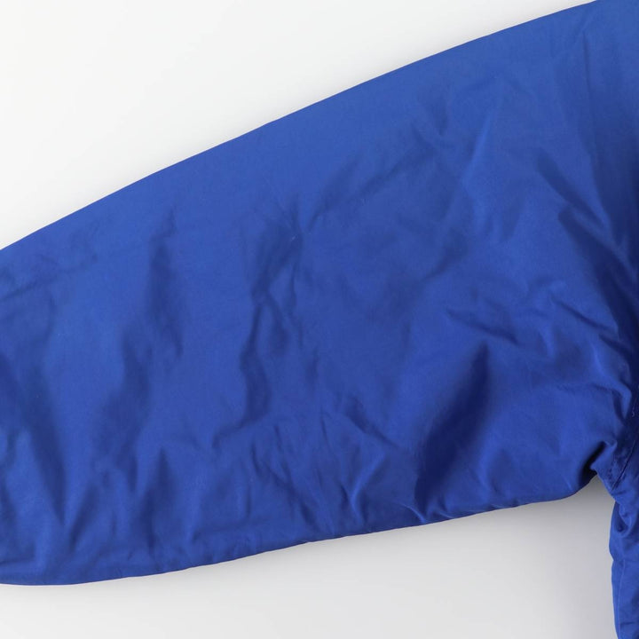 Vintage 80s-90'S Lands' End padded puffer jacket, men's size M Nylon blue type Vintage Second Hand
