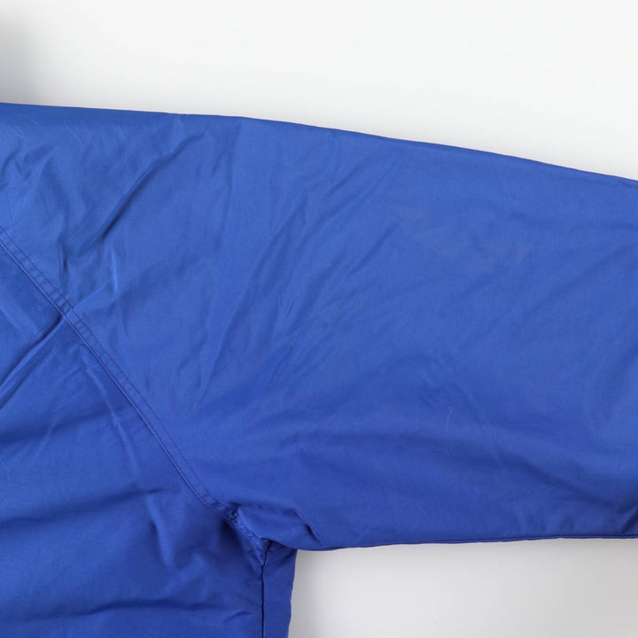 Vintage 80s-90'S Lands' End padded puffer jacket, men's size M Nylon blue type Vintage Second Hand