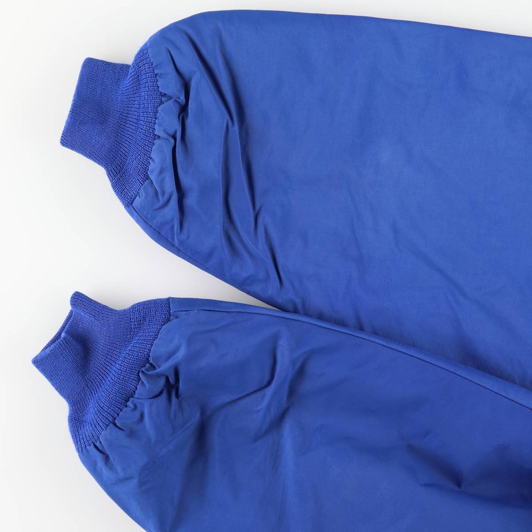 Vintage 80s-90'S Lands' End padded puffer jacket, men's size M Nylon blue type Vintage Second Hand