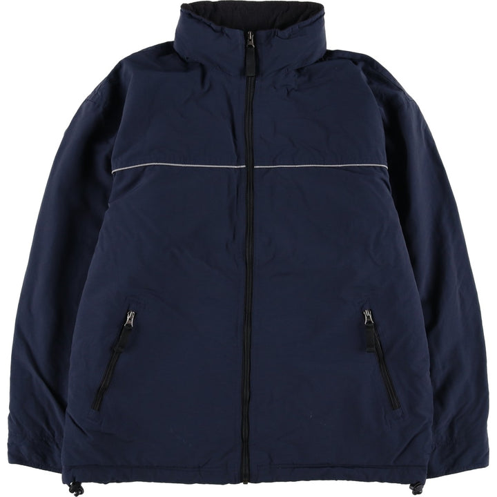 90'S GAP Vintage Padded Puffer Jacket, Men's Size Medium Nylon navy blue type Vintage Second Hand