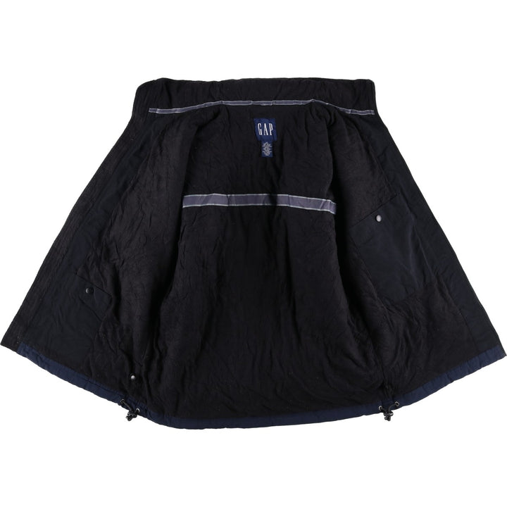 90'S GAP Vintage Padded Puffer Jacket, Men's Size Medium Nylon navy blue type Vintage Second Hand