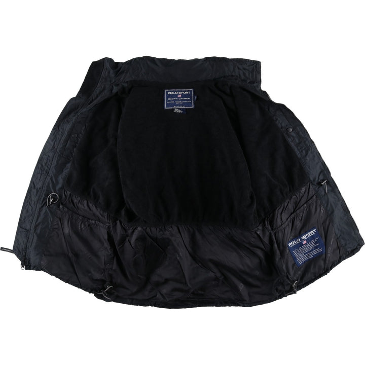 Ralph Lauren POLO SPORT nylon jacket, men's size M Nylon black type Vintage Second Hand