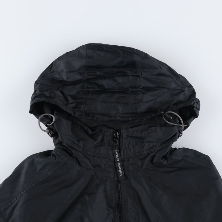 Ralph Lauren POLO SPORT nylon jacket, men's size M Nylon black type Vintage Second Hand