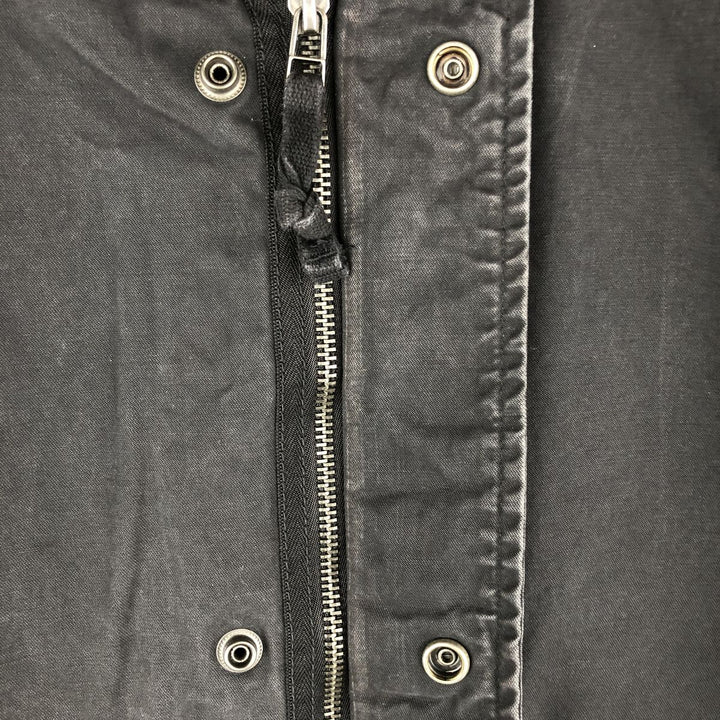 GAP cotton jacket, men's size L cotton black type Vintage Second Hand
