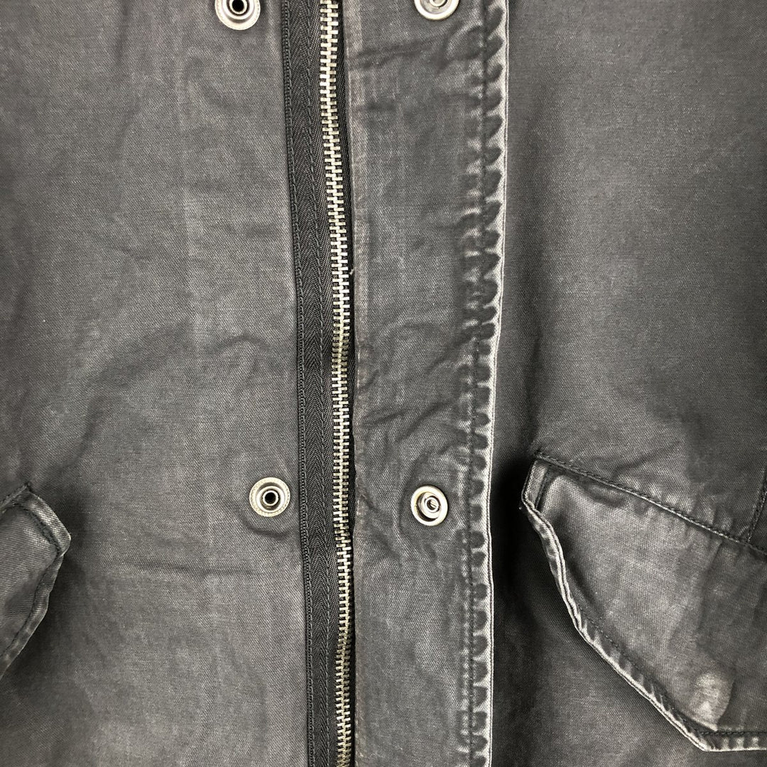 GAP cotton jacket, men's size L cotton black type Vintage Second Hand