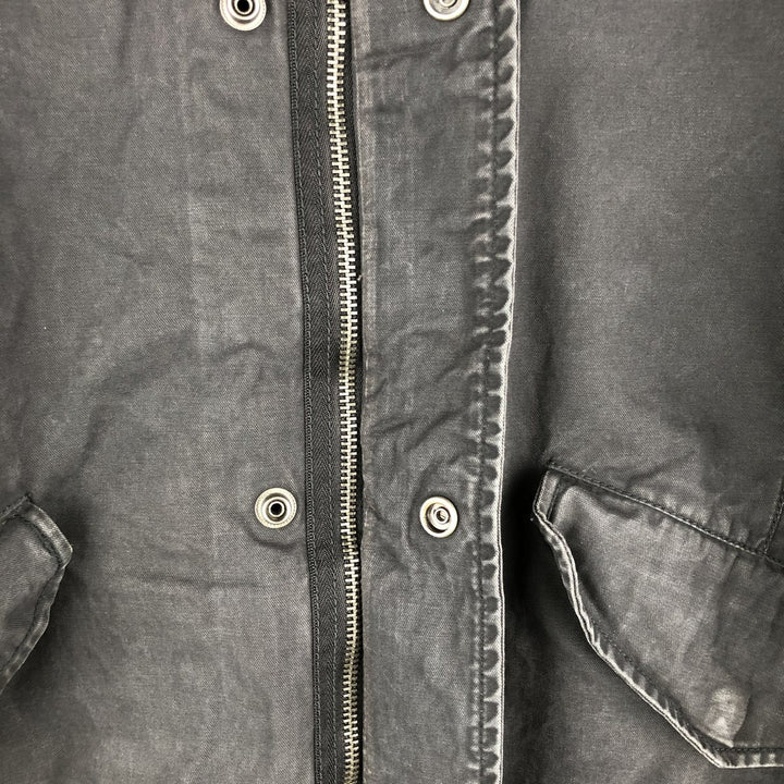 GAP cotton jacket, men's size L cotton black type Vintage Second Hand