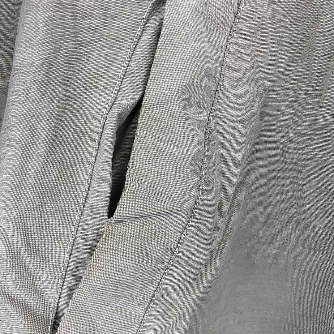 Lacoste Check Pattern Gingham Check Reversible Cotton Jacket, Men's Size XL cotton Khaki type beige Vintage Second Hand