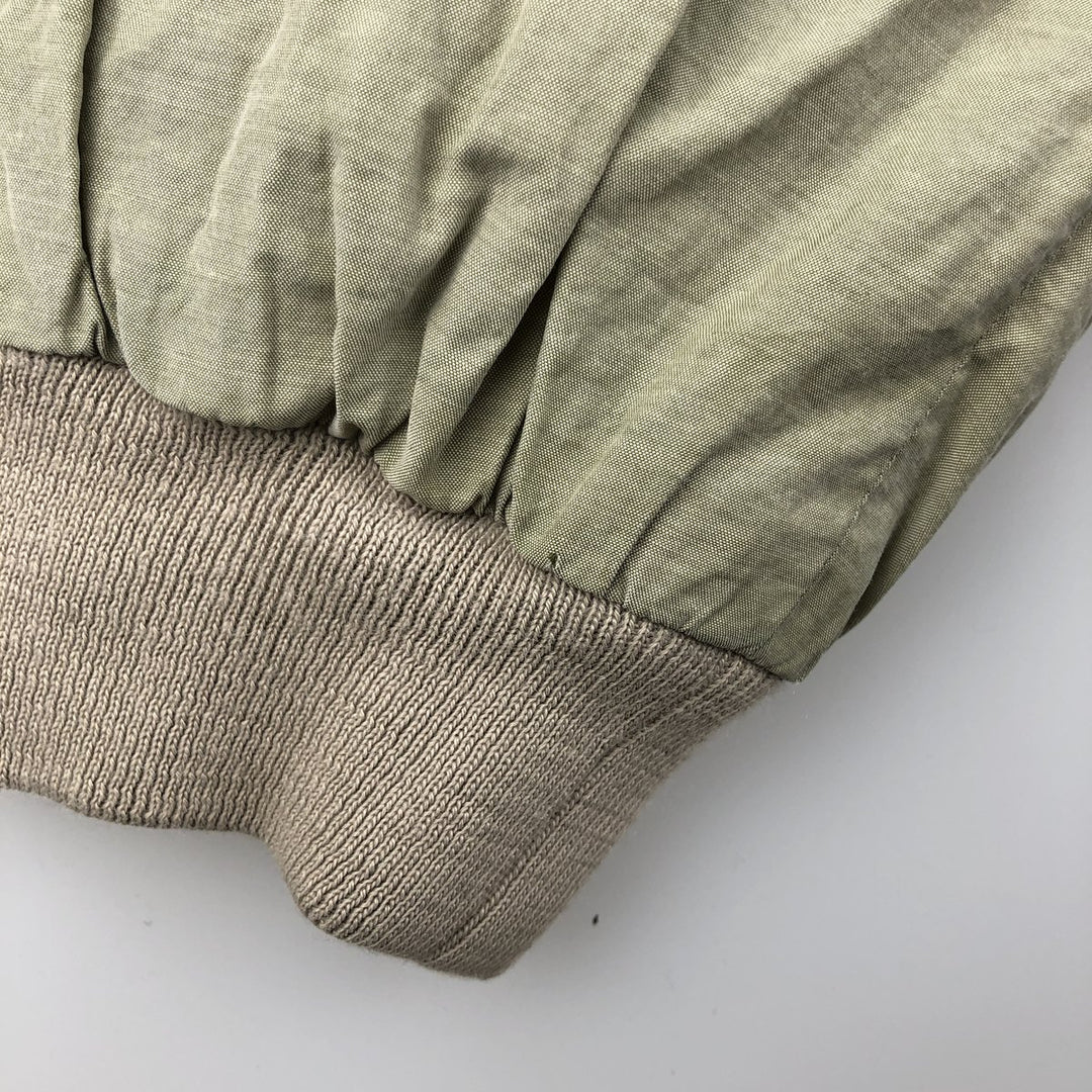 Lacoste Check Pattern Gingham Check Reversible Cotton Jacket, Men's Size XL cotton Khaki type beige Vintage Second Hand