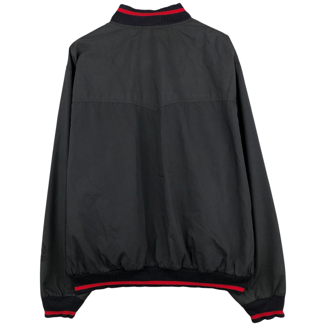 Mid-West Garment Co. Vintage Varsity Jacket, Made in Canada, Men's XL polyester black type Vintage Second Hand