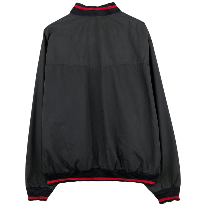 Mid-West Garment Co. Vintage Varsity Jacket, Made in Canada, Men's XL polyester black type Vintage Second Hand