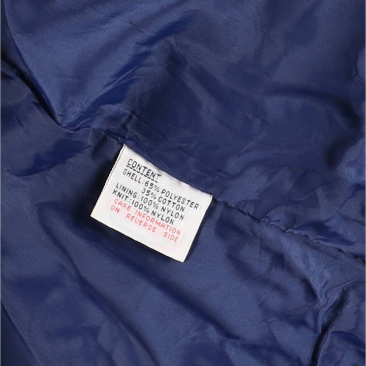 Windcrest Derby Jacket, Cup Shoulder Jacket, Men's Size L polyester navy blue type Vintage Second Hand