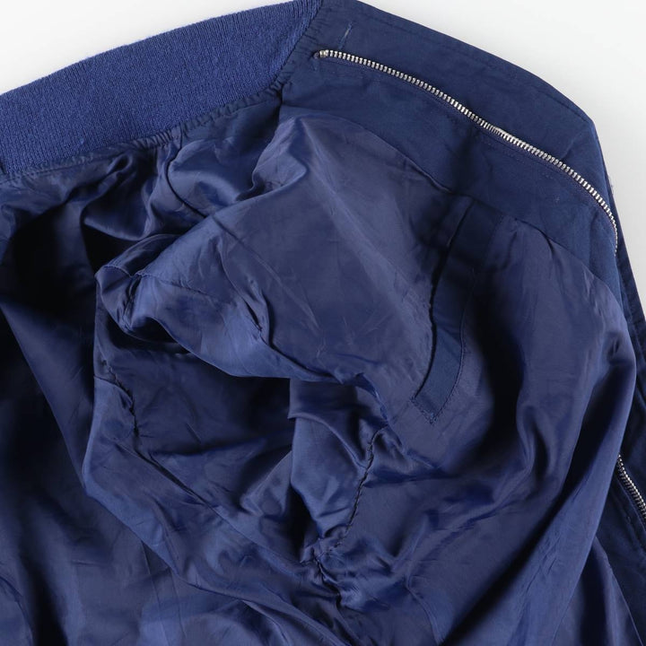 Windcrest Derby Jacket, Cup Shoulder Jacket, Men's Size L polyester navy blue type Vintage Second Hand