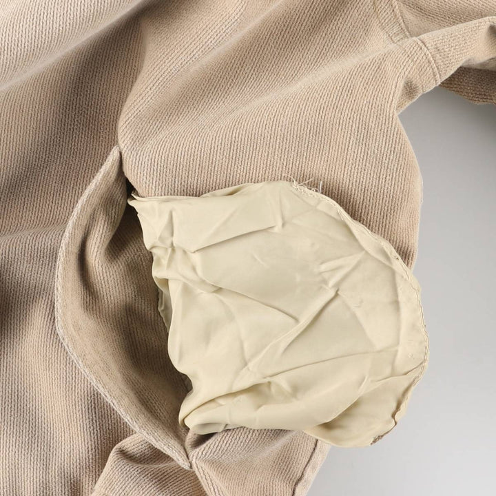 Vintage 1980'S Sears Corduroy Derby Jacket with Cup Shoulder Strap, Men's Size XL unclear Beige type Vintage Second Hand