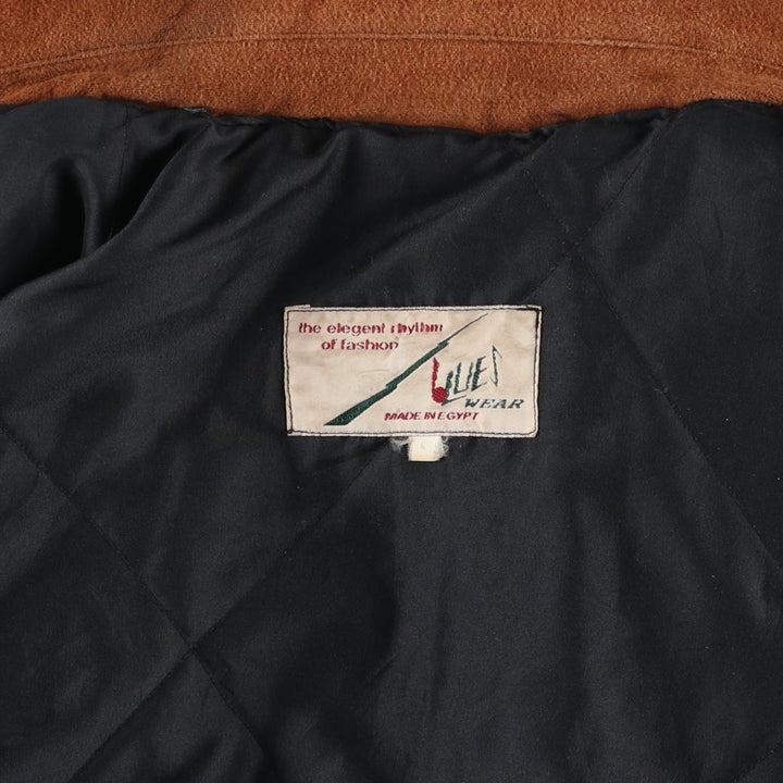 Vintage padded corduroy jacket, men's size S unclear black type Vintage Second Hand