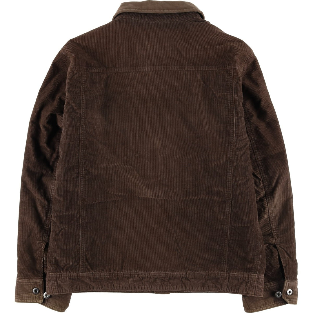 2000'S GAP padded corduroy jacket, men's size L cotton brown type Vintage Second Hand