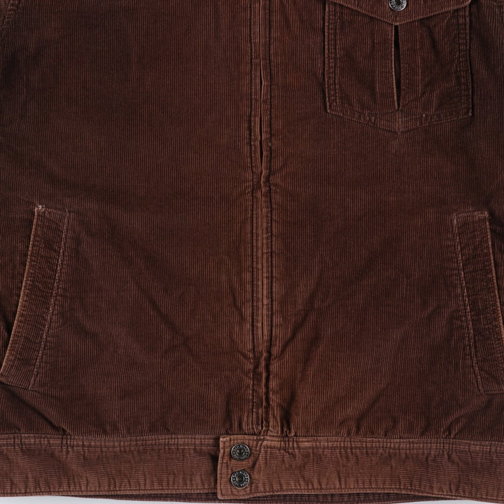 2000'S GAP padded corduroy jacket, men's size L cotton brown type Vintage Second Hand