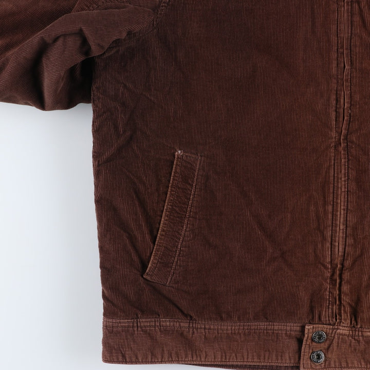 2000'S GAP padded corduroy jacket, men's size L cotton brown type Vintage Second Hand