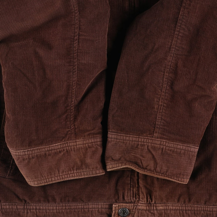 2000'S GAP padded corduroy jacket, men's size L cotton brown type Vintage Second Hand