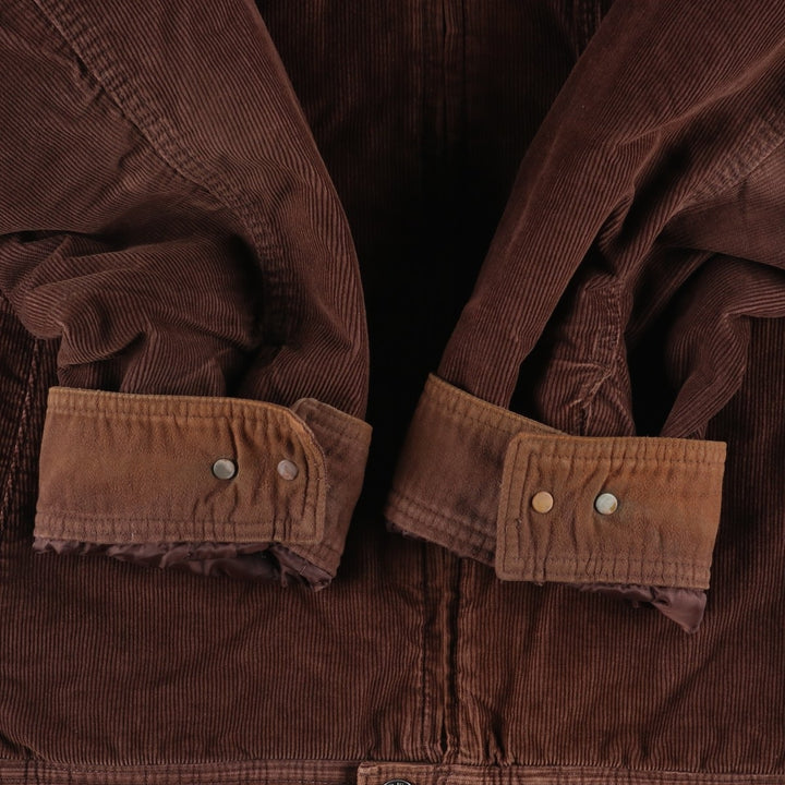 2000'S GAP padded corduroy jacket, men's size L cotton brown type Vintage Second Hand