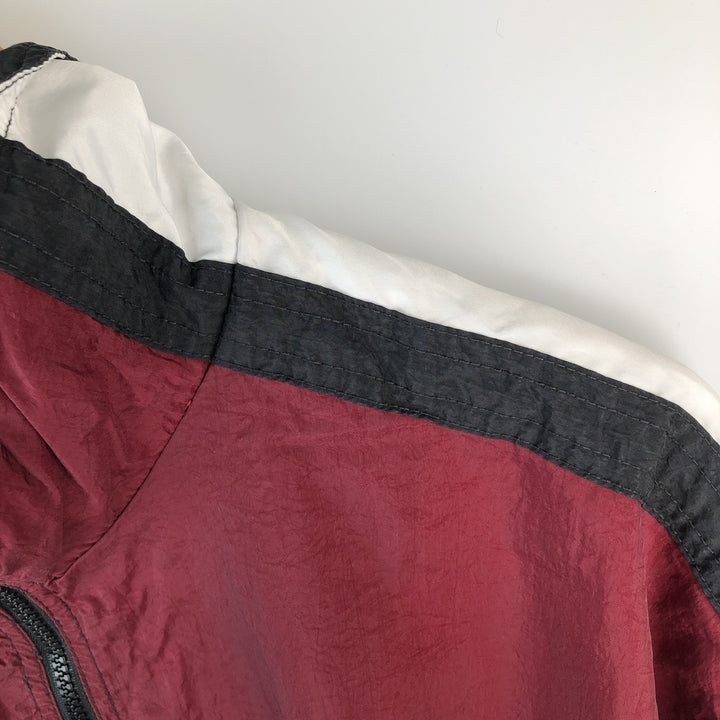 90'S Nike NIKE Nylon Jacket Men's XL Size Vintage Nylon black type Vintage Second Hand