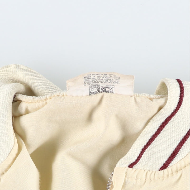 Vintage 70s-80'S King Louie PRO FIT Blouson, Made in USA, Men's XL polyester unbleached Vintage Second Hand