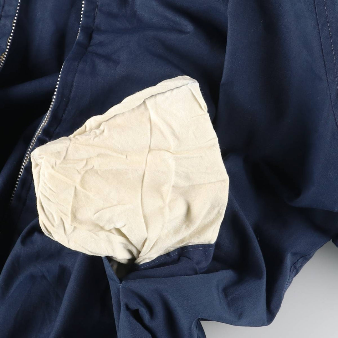PARAMOUNT Blouson Men's Size L polyester navy blue type Vintage Second Hand