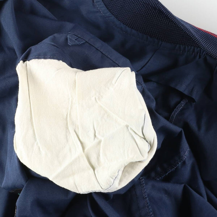 PARAMOUNT Blouson Men's Size L polyester navy blue type Vintage Second Hand