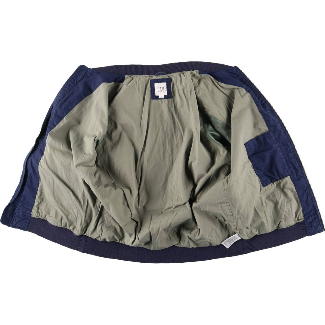 2000'S GAP Cotton Blouson Men's Size L cotton navy blue type Vintage Second Hand