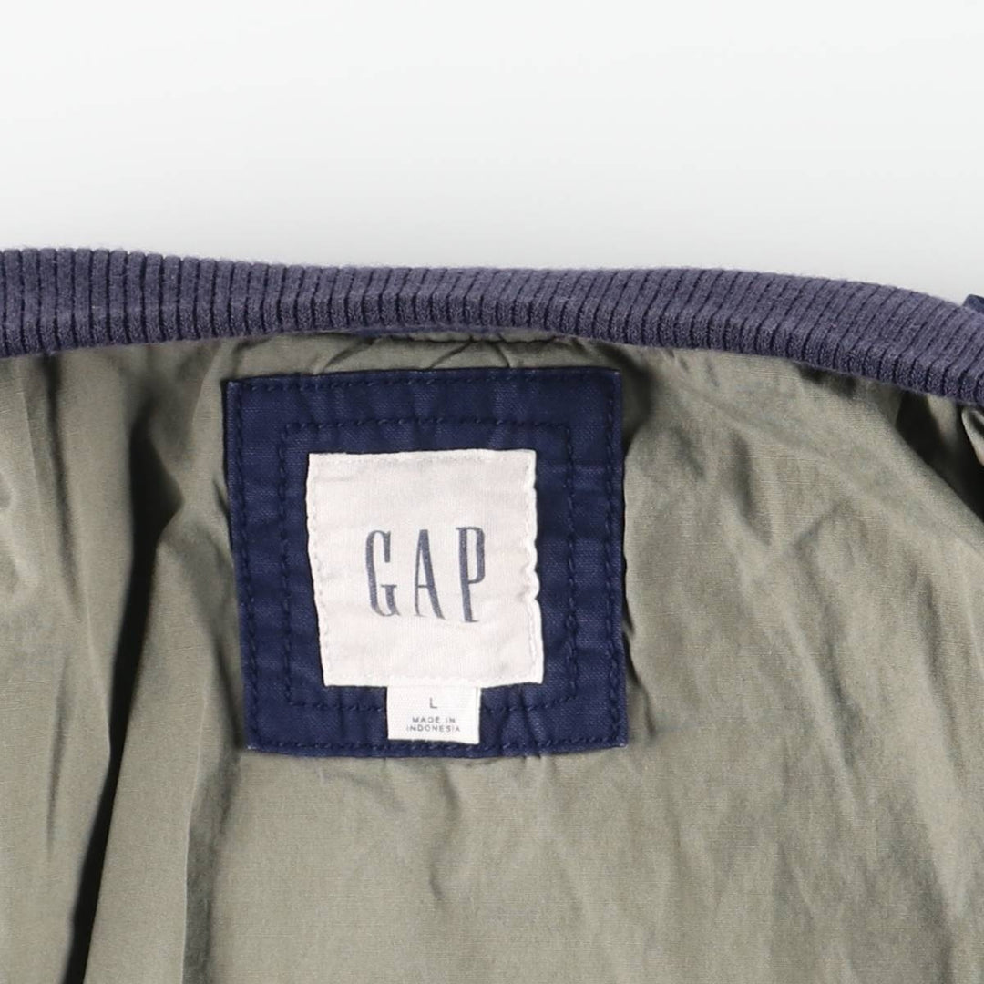 2000'S GAP Cotton Blouson Men's Size L cotton navy blue type Vintage Second Hand