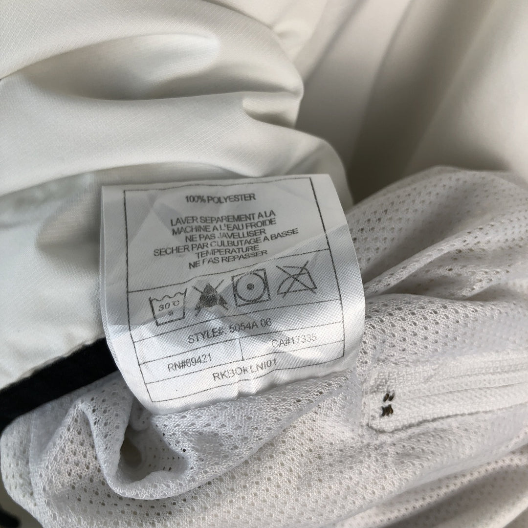 Reebok NFL LAS VEGAS RAIDERS Half-Zip Warm-Up Pullover, Men's XL polyester white type Vintage Second Hand