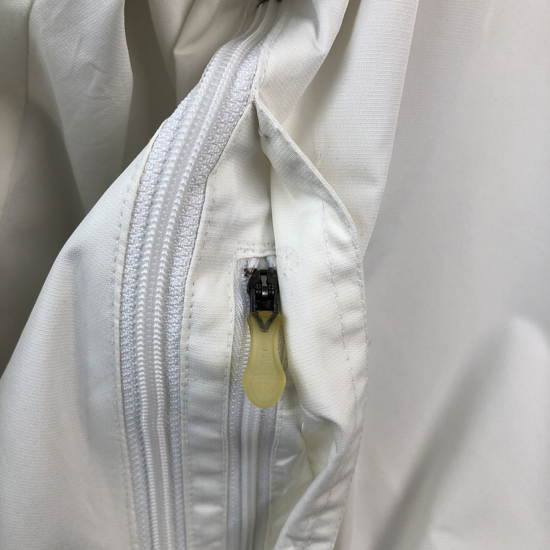 Reebok NFL LAS VEGAS RAIDERS Half-Zip Warm-Up Pullover, Men's XL polyester white type Vintage Second Hand