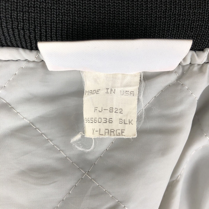 Vintage 1990'S Hartwell padded puffer jacket, made in the USA, men's size XL polyester black type Vintage Second Hand