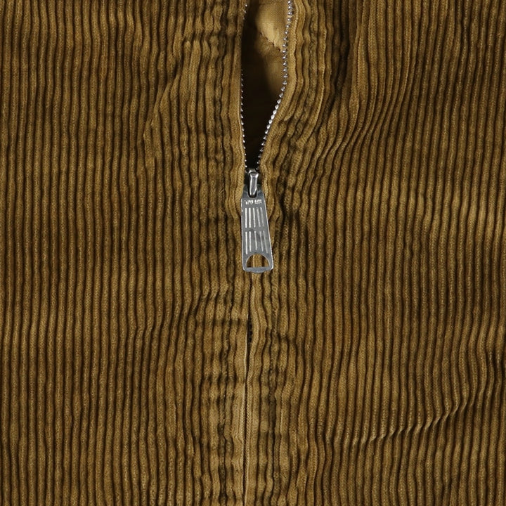 Vintage 60s-70'S Sir Jac padded corduroy Pharaoh jacket, size M, men's unclear Khaki type Vintage Second Hand