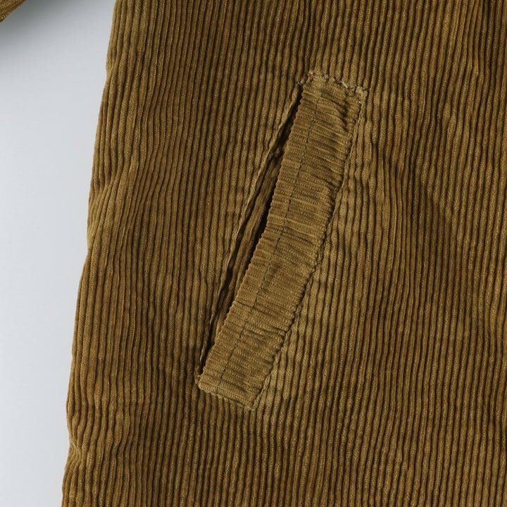 Vintage 60s-70'S Sir Jac padded corduroy Pharaoh jacket, size M, men's unclear Khaki type Vintage Second Hand