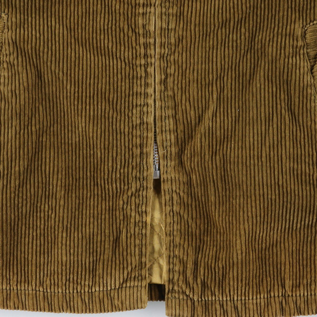 Vintage 60s-70'S Sir Jac padded corduroy Pharaoh jacket, size M, men's unclear Khaki type Vintage Second Hand