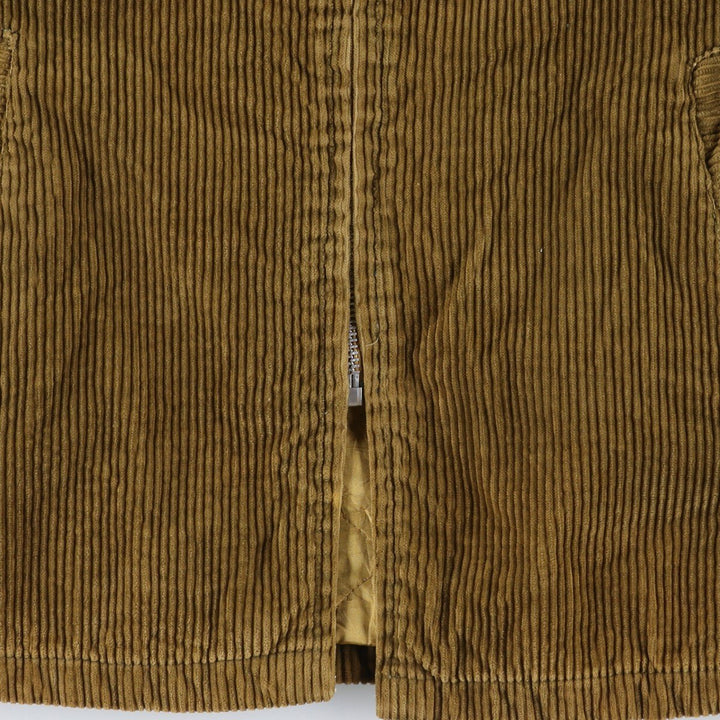 Vintage 60s-70'S Sir Jac padded corduroy Pharaoh jacket, size M, men's unclear Khaki type Vintage Second Hand