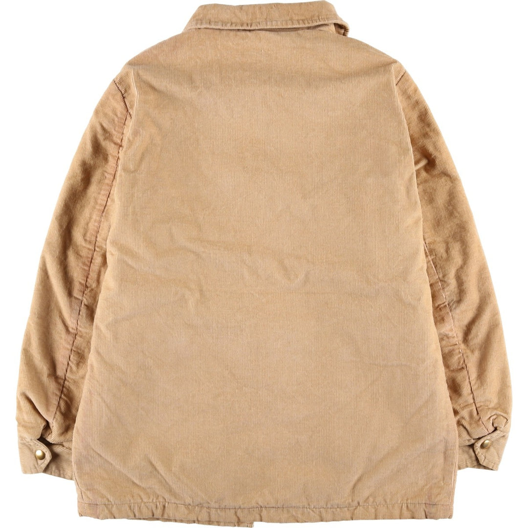 70'S VIP Corduroy Boa Jacket, Men's Size Medium, Vintage unclear Beige type Vintage Second Hand