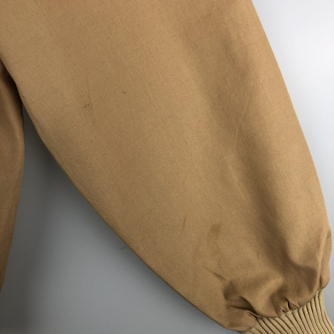 Vintage 1970'S Campus Derby Jacket, Cup Shoulder, Made in USA, Men's Size Small unclear Beige type Vintage Second Hand