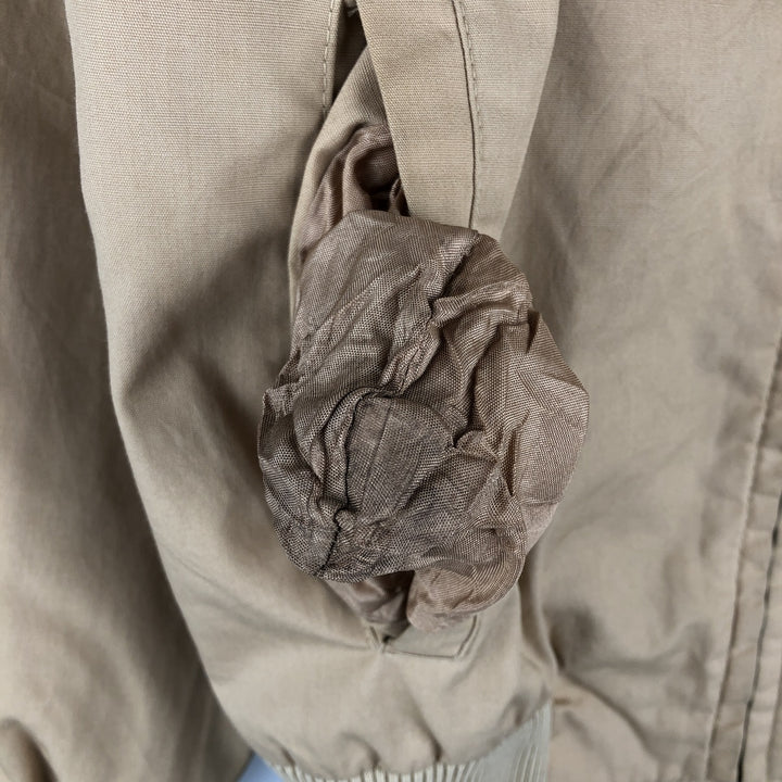 Vintage 1970'S Campus Derby Jacket, Cup Shoulder, Made in USA, Men's Size Small unclear Beige type Vintage Second Hand