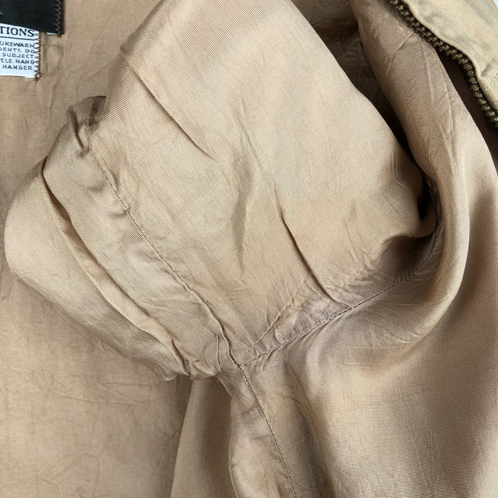Vintage 1970'S Campus Derby Jacket, Cup Shoulder, Made in USA, Men's Size Small unclear Beige type Vintage Second Hand