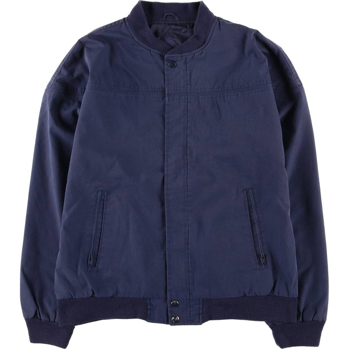 Ornie Derby Jacket, Cup Shoulder Jacket, Men's Size M polyester navy blue type Vintage Second Hand